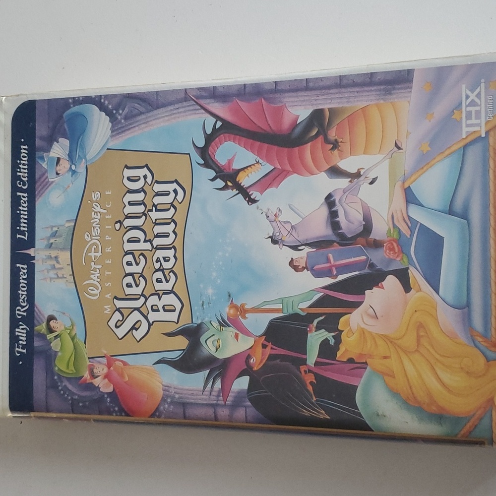 Disney VHS Sleeping Beauty fully restored Limited Edition